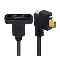 Bloķējošs USB 3.1 C tipa pagarinātāja kabelis